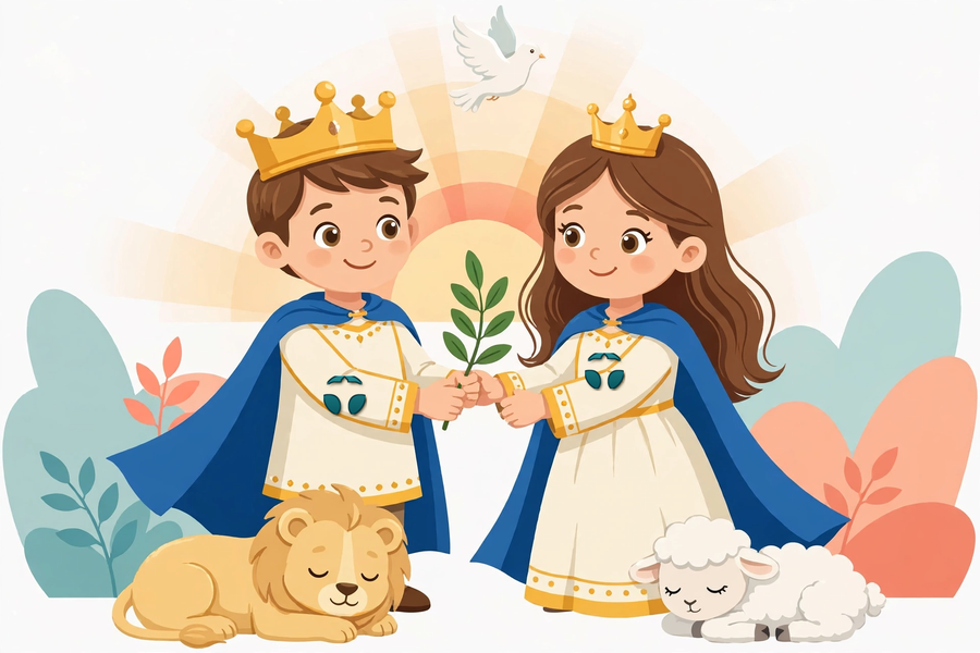 Principito y Princesita de Paz